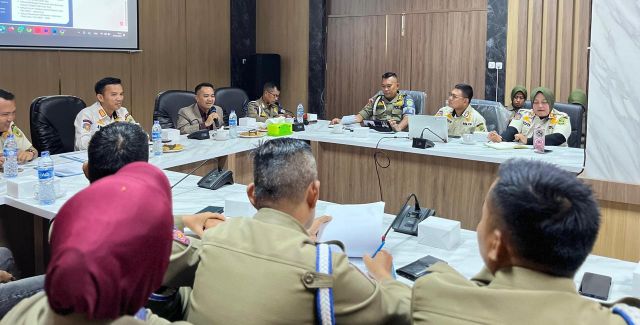 Satpol PP PALI Bahas Draft SOP Ketertiban Umum dan Kode Etik, Siapkan Landasan Penegakan Perda