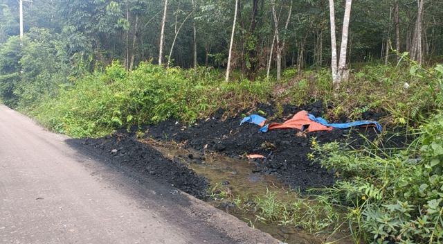 Batubara Berceceran di jalan Lintasan, Bisa Cemari Lingkungan Loh!