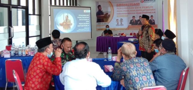 Sambangi PALI, Bawaslu Provinsi Cek Pemuktahiran Data Pilkada 