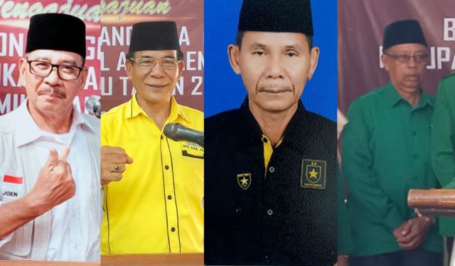 4 Pensiunan PNS Daftar Caleg, Pengen Jadi Dewan di PALI Tahun Depan