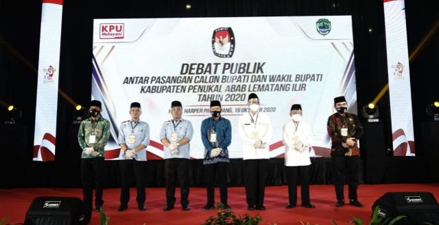 KPU PALI Gelar Debat Publik Paslon Bupati dan Wakil Bupati