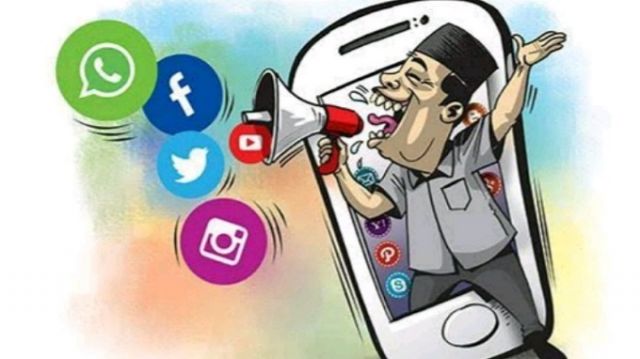 Kampanye di Medsos, Akun Tak Resmi Bertebaran
