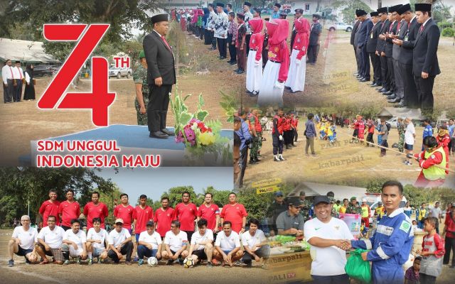 HUT RI ke-74 di Adera Field, Semangat Tingkatkan Produksi Migas untuk Bangsa