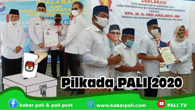 Enam Parpol Siap All Out Menangkan Heri-Soemarjono pada Pilkada PALI 2020