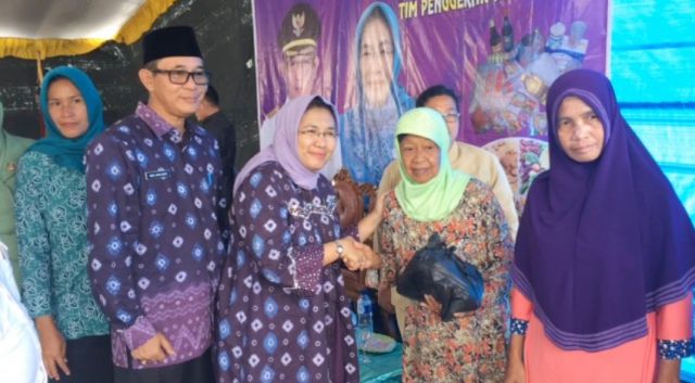 Jelang Ramadhan, TP-PKK PALI Gelar Pasar Murah