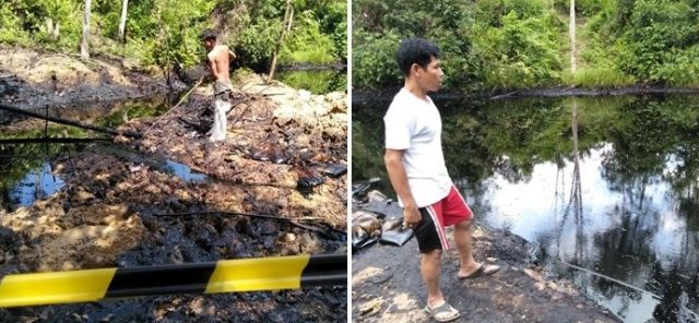 Tumpahan Minyak Mentah Pertamina Kembali Cemari Kebun Warga 